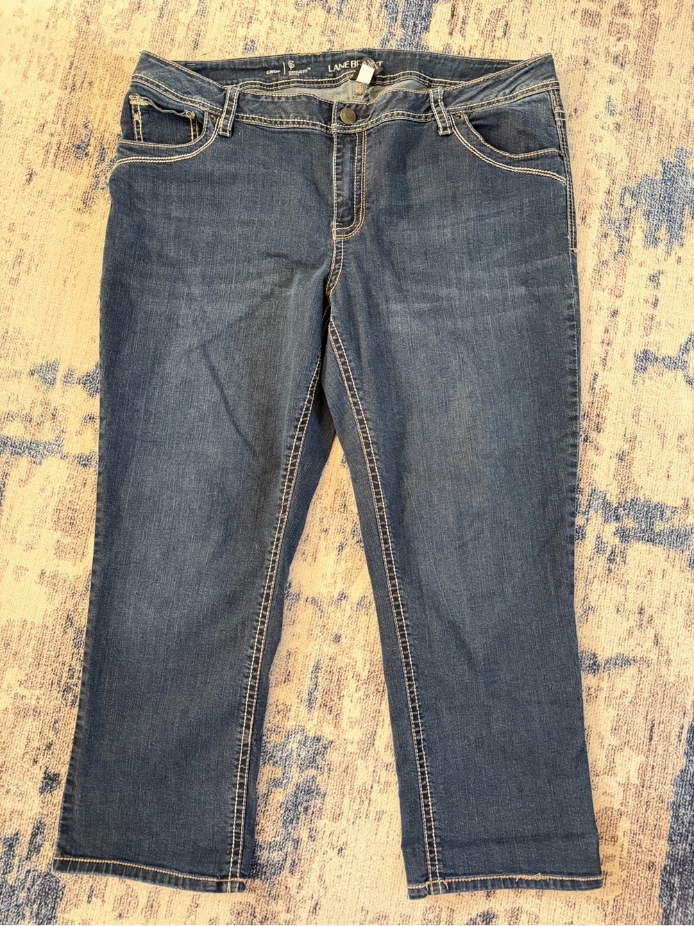 Lane Bryant Genius Fit Crop Jeans